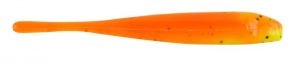 Gumená nástraha Pro Twitchtail Minnow 8cm - Chartreuse Black Fleck Orange